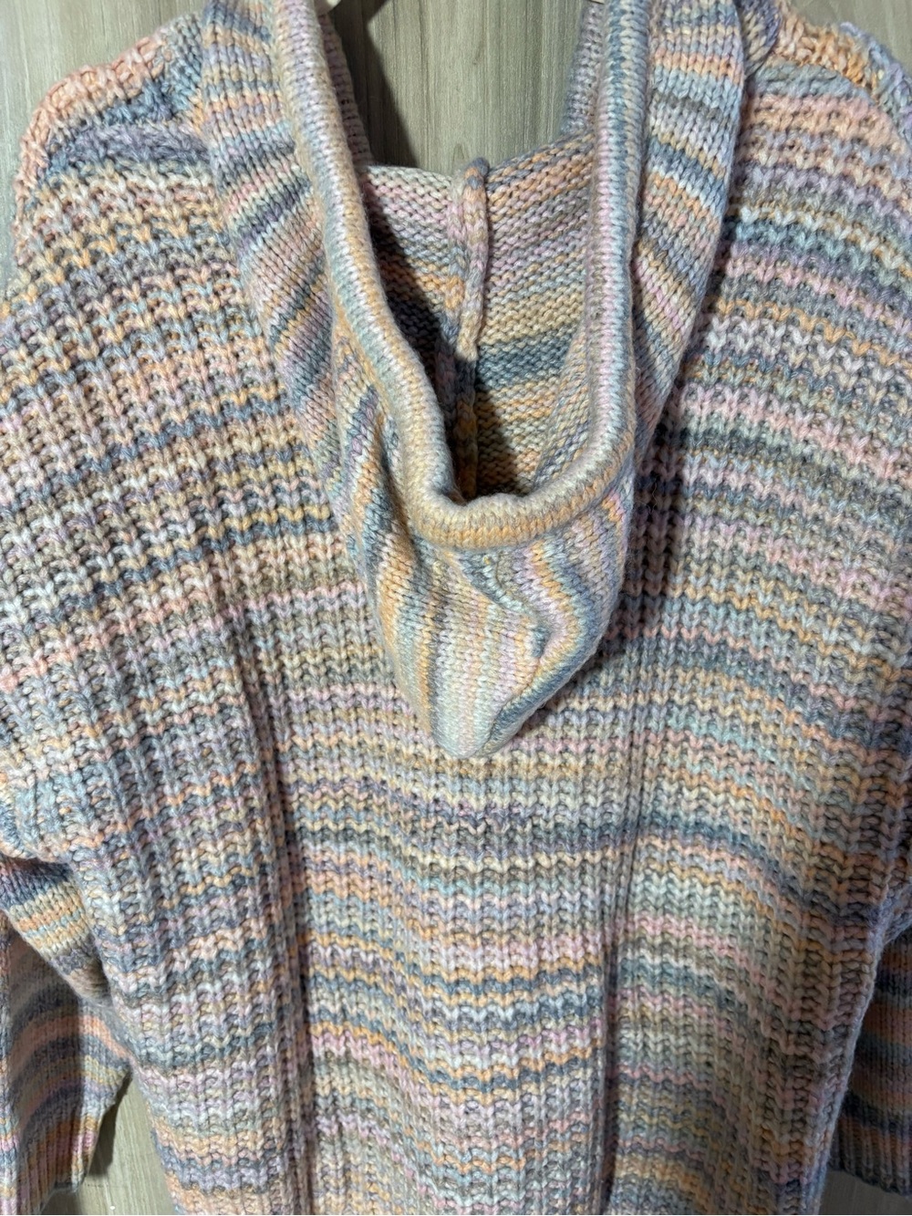 Aerie oversized knit hoodie - Picture 3 of 5